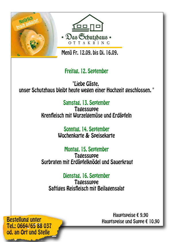 Menuekarte