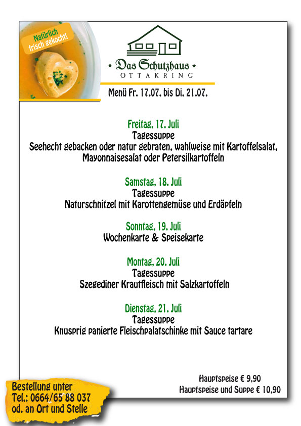 Menuekarte