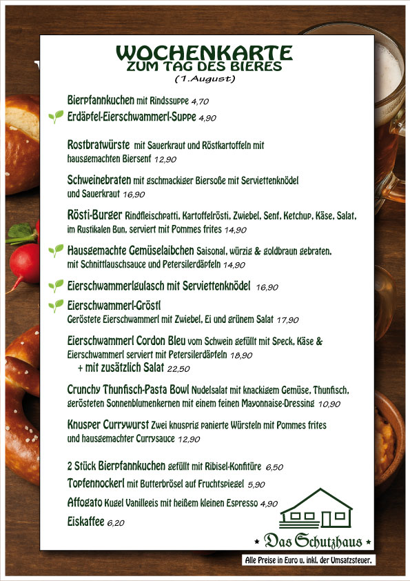 Wochenkarte